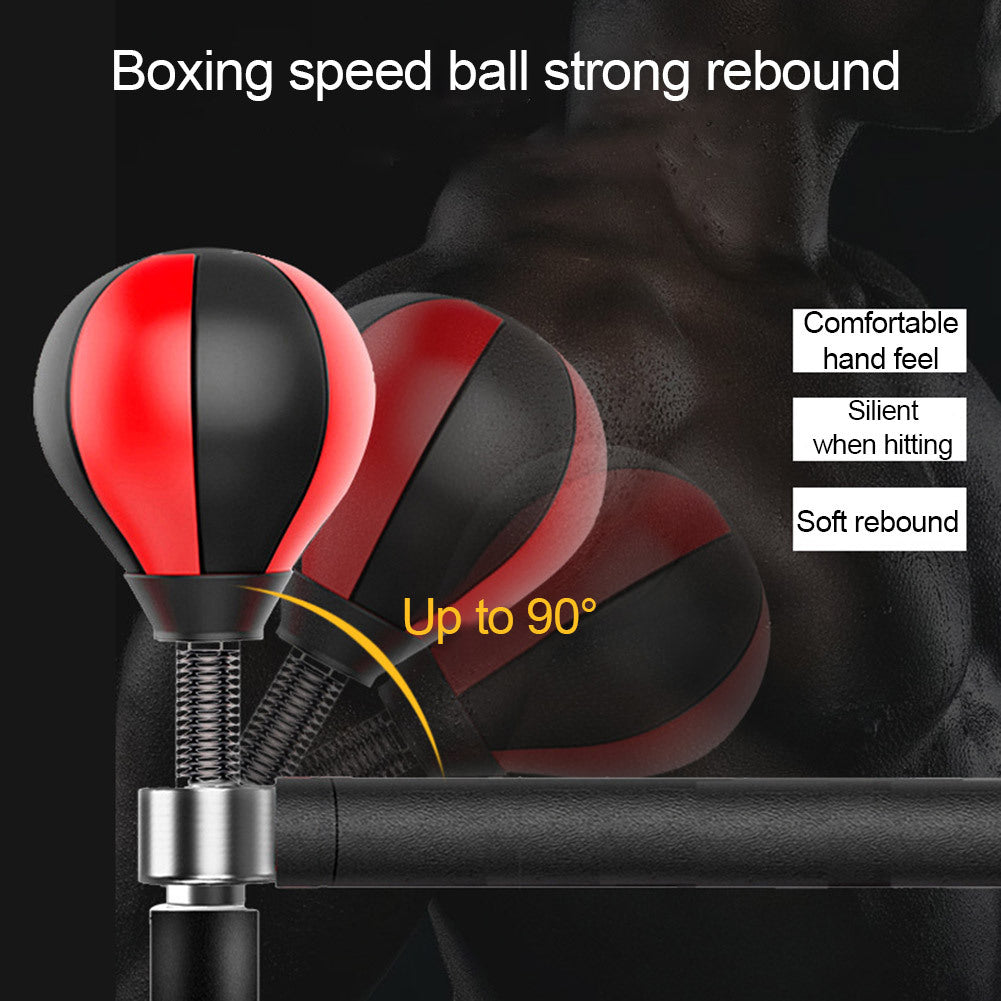 Boxing Ball Reaction Target Spinning Vertical Trainer null
