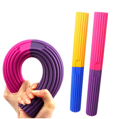 Fitness Flexible Resistance Training Bar Elbow Bar Hand Forearm Strengthener Home Gym Equipment for Massage and Injury Recovery null