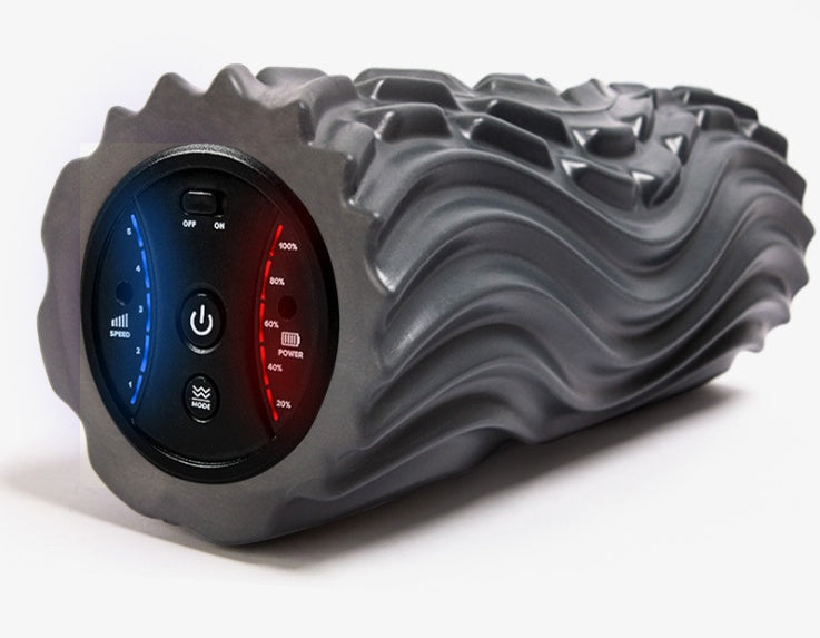 USB Electric Massage Yoga Massager Muscle Soreness Pain Relax Stovepipe Vibration Acupressure Massage Column Foam Roller Block null
