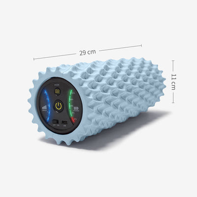 USB Electric Massage Yoga Massager Muscle Soreness Pain Relax Stovepipe Vibration Acupressure Massage Column Foam Roller Block null