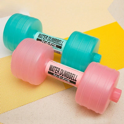 Body Building Water Dumbbell Weight Dumbbells Slimming Fitness Gym Equipment Yoga for Training Sport Plastic Bottle Exercise null