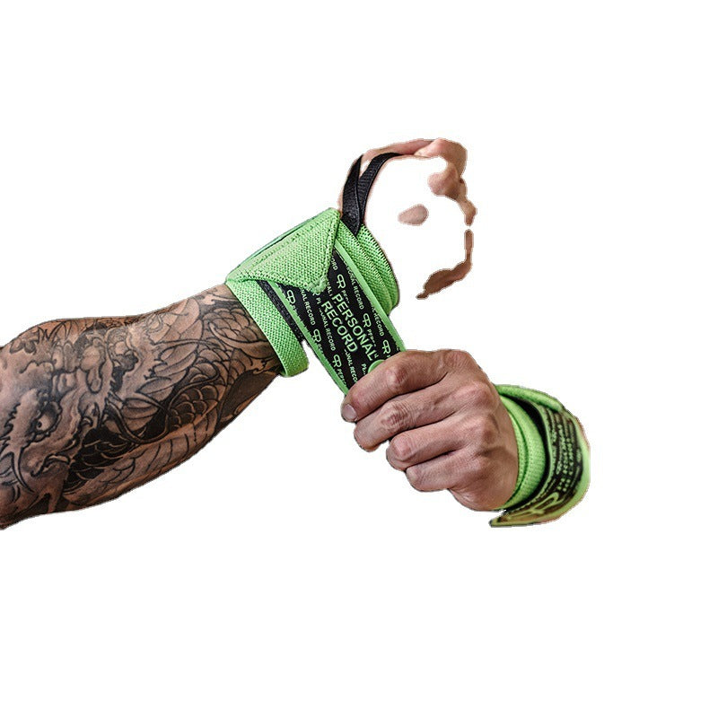 Wristband Male Fitness Training Bench Press Boost Weightlifting Professional Powerlifting Bodybuilding Anti-Sprain Wrist Guard null