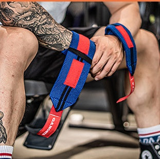 Wristband Male Fitness Training Bench Press Boost Weightlifting Professional Powerlifting Bodybuilding Anti-Sprain Wrist Guard null