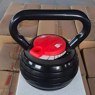 Customizable fitness adjustable weight kettlebell null