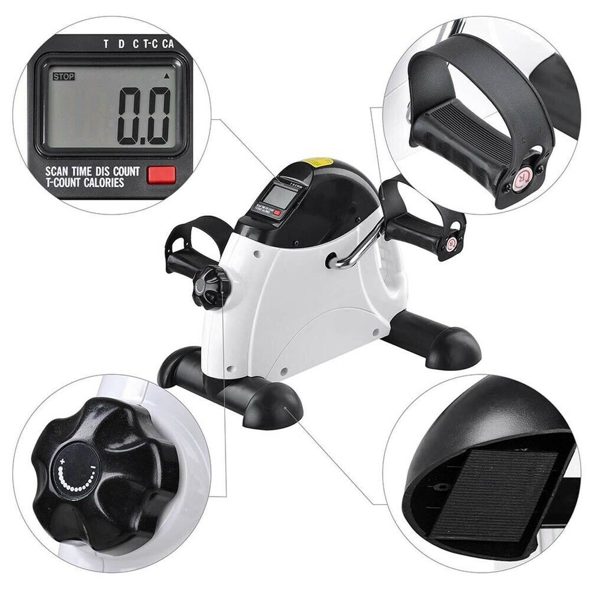 Mini Stepper Office Bicycle Leg Rehabilitation Exercise Sports Training Fitness Equipment null