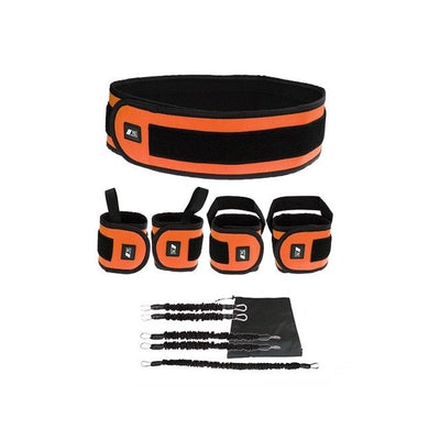 Leg Squat Boxing Combat Training Resistance Bands Fitness Combat Fighting Resistance Force Agility Workout Exercise Equipment null