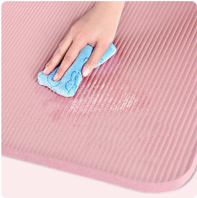 Men and women widened home fitness yoga mat null