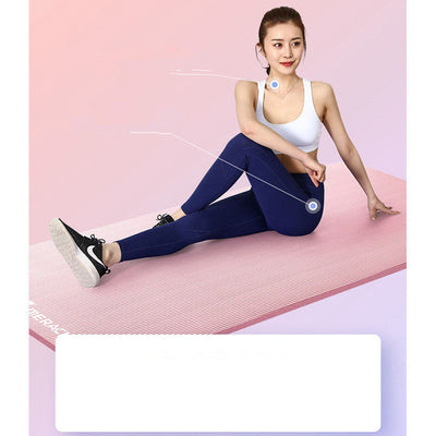 Men and women widened home fitness yoga mat null