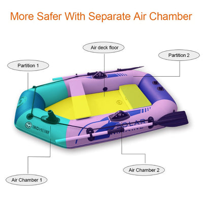 Rubber Boat Thickened Hard Bottom Motor Inflatable Boat Kayak Bare Boat null