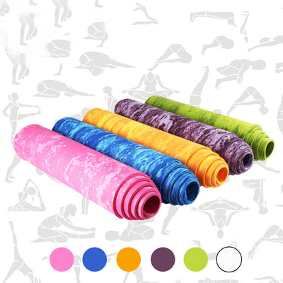 Two color yoga mat cloud mat null