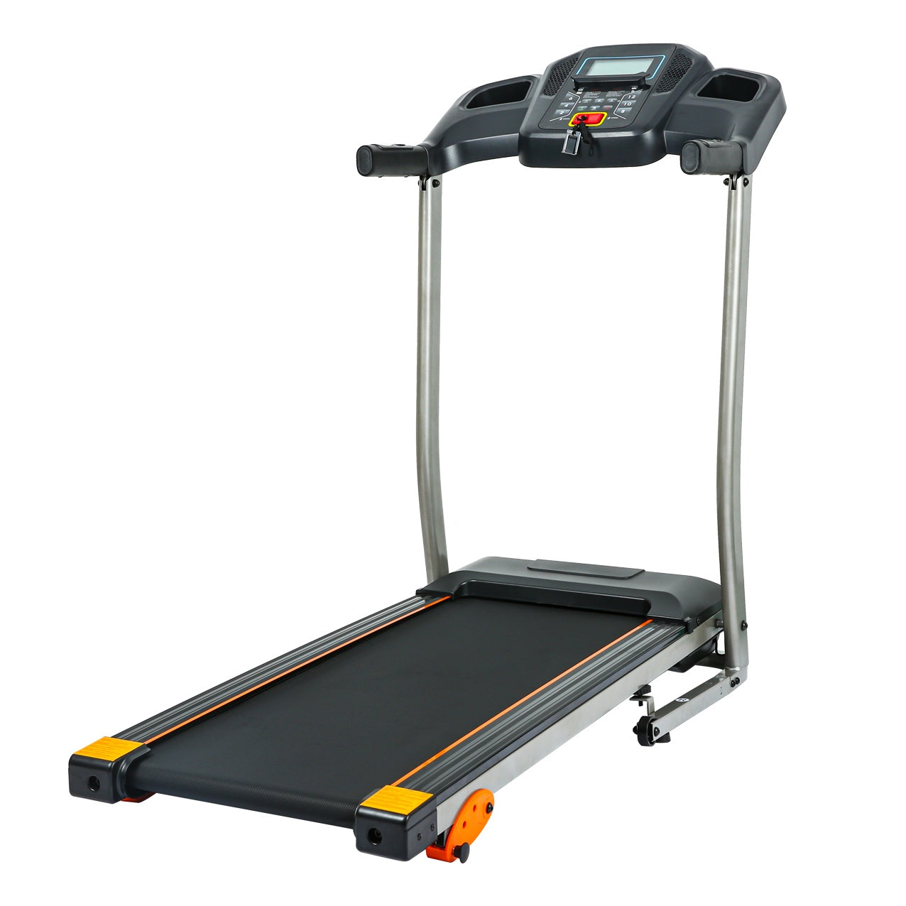 Folding Treadmill Fitness Equipment With LCD Walking Running Cardio Exercise Machine null