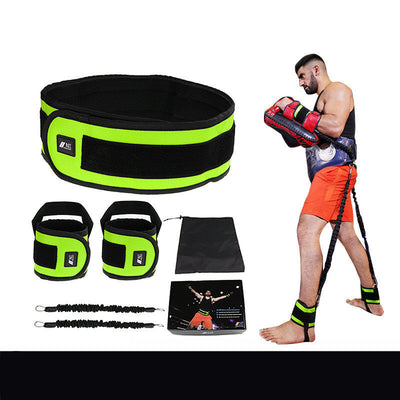 Leg Squat Boxing Combat Training Resistance Bands Fitness Combat Fighting Resistance Force Agility Workout Exercise Equipment null