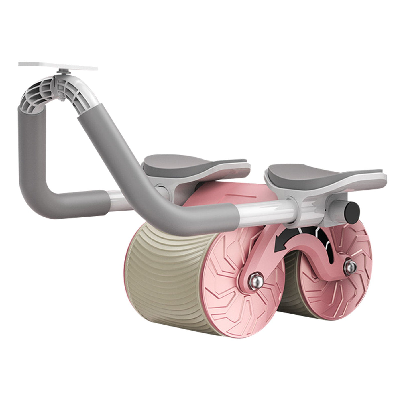 Male And Female Household 2 In 1 Exercise Belly Wheel Indoor Fitness Sports null