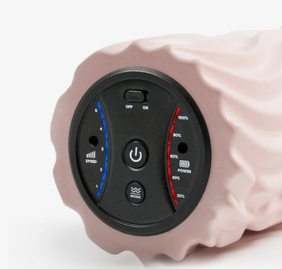 USB Electric Massage Yoga Massager Muscle Soreness Pain Relax Stovepipe Vibration Acupressure Massage Column Foam Roller Block null