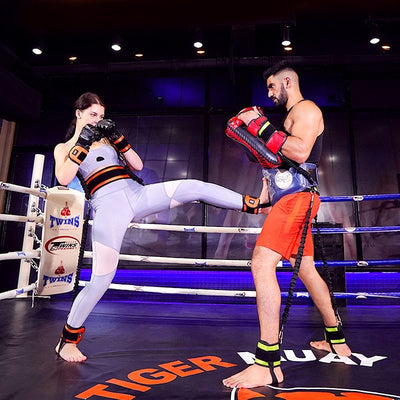 Leg Squat Boxing Combat Training Resistance Bands Fitness Combat Fighting Resistance Force Agility Workout Exercise Equipment null