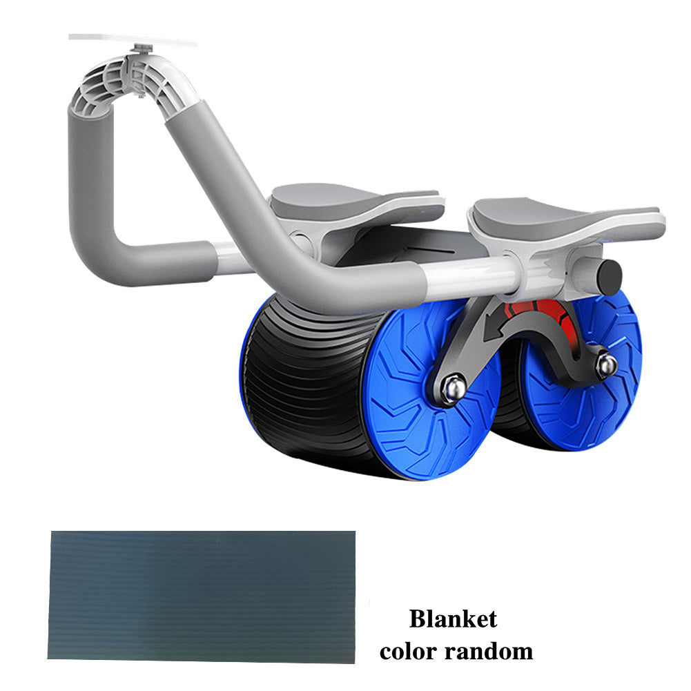 Male And Female Household 2 In 1 Exercise Belly Wheel Indoor Fitness Sports null