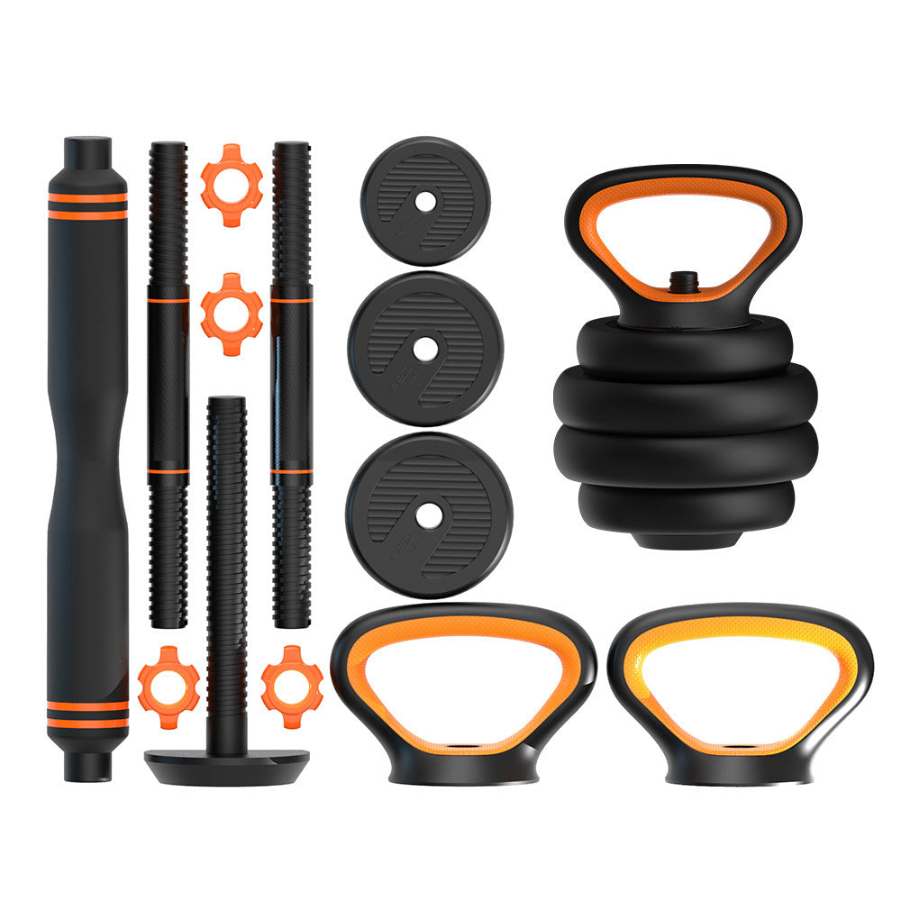 Dumbbells Kettlebells, Barbells Multifunctional Combination Six In One null