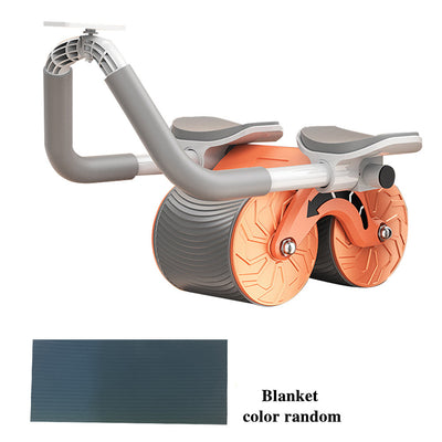 Male And Female Household 2 In 1 Exercise Belly Wheel Indoor Fitness Sports null
