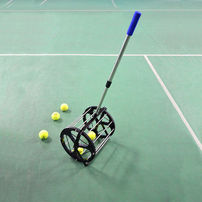 Tennis Ball Picker Pick Up Basket Tennis Trainer Recycler null
